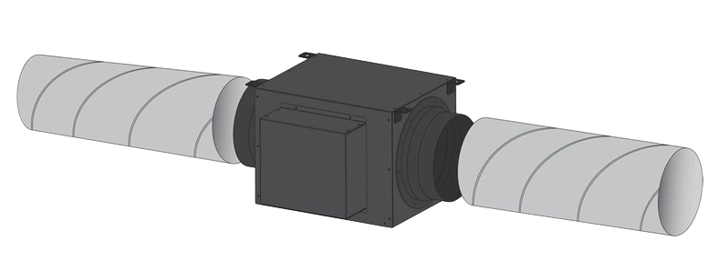 MyCond MC-DH elektrische verwarming – integratie in luchtkanalen voor betrouwbare luchtverwarming