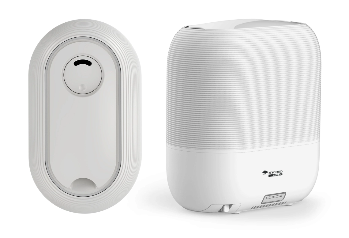 Ultrasoon luchtbevochtiger MyCond H:LUMI 300 compact ontwerp, stille werking