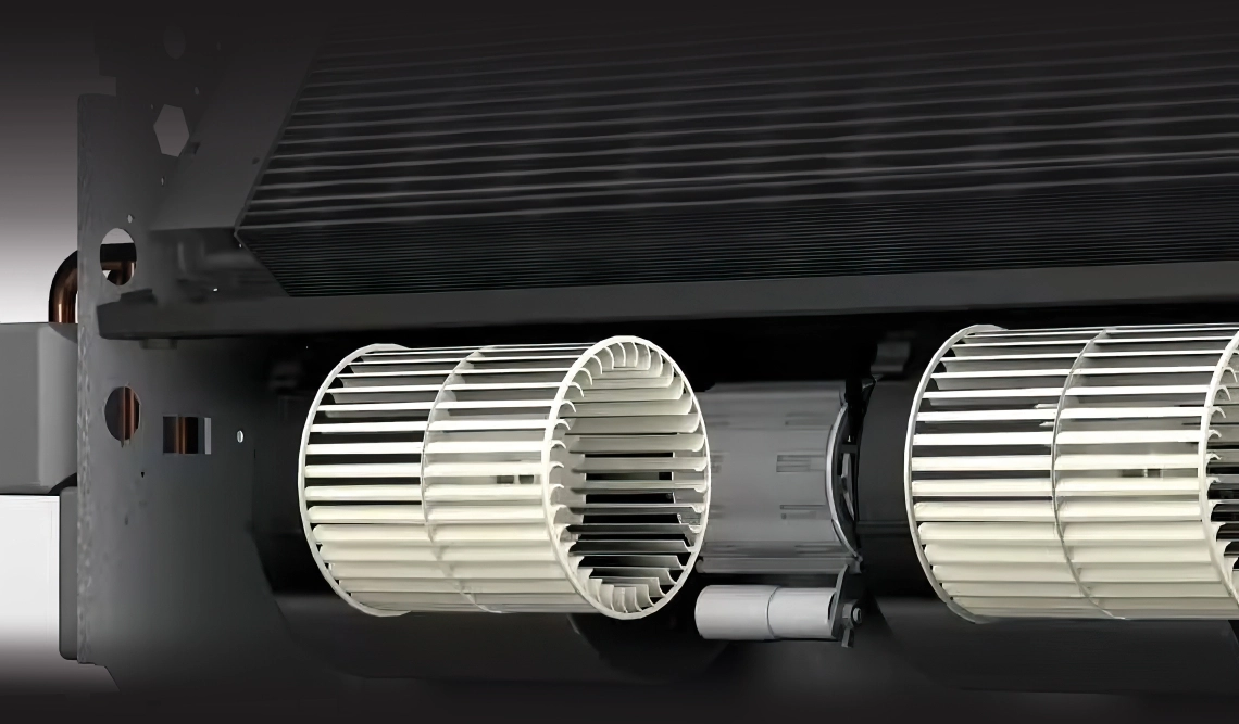Modern Console-type voor efficiënte airconditioning.