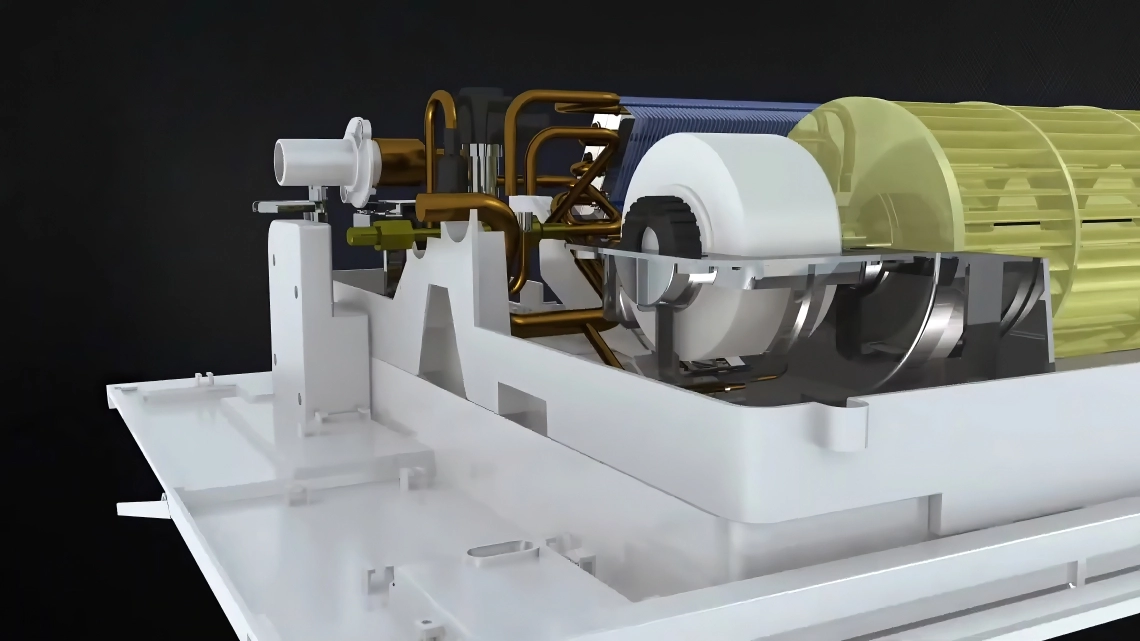 MyCond 2-weg cassetteventilator en warmtewisselaarontwerp