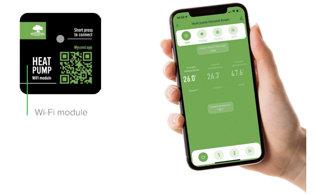 Mycond BeeEco mobiele applicatie