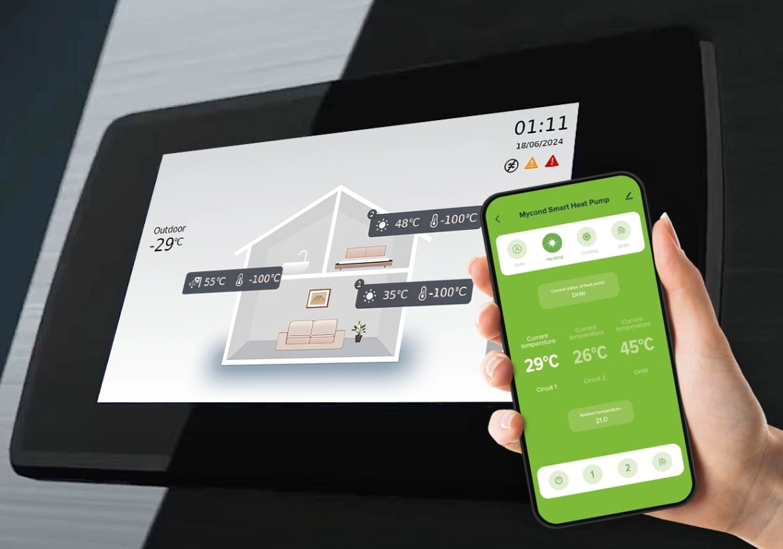 MyCond BeeSmart All-in-One slimme bediening via app