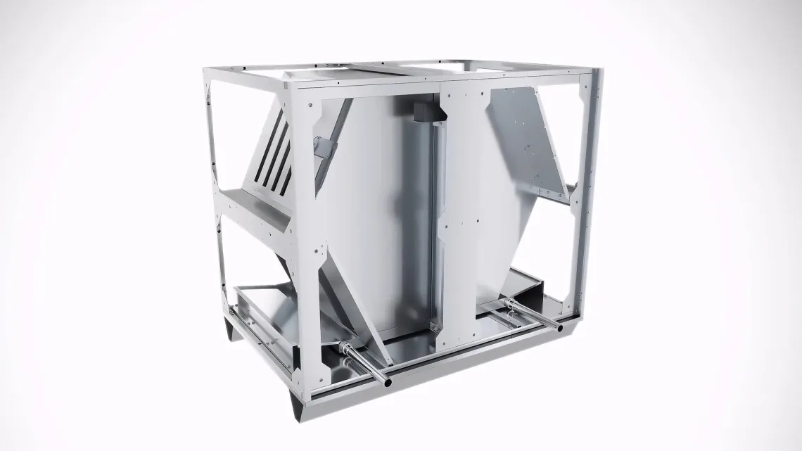 MyCond BreezMe FT metal frame housing construction