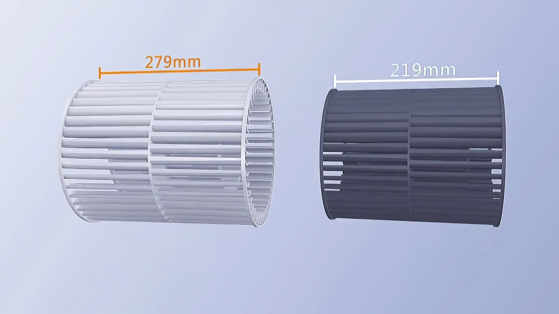 MyCond High ESP-kanaal, vergroot ventilatorwiel 279 mm
