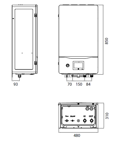 MyCond Hydro box totale afmetingen - 1
