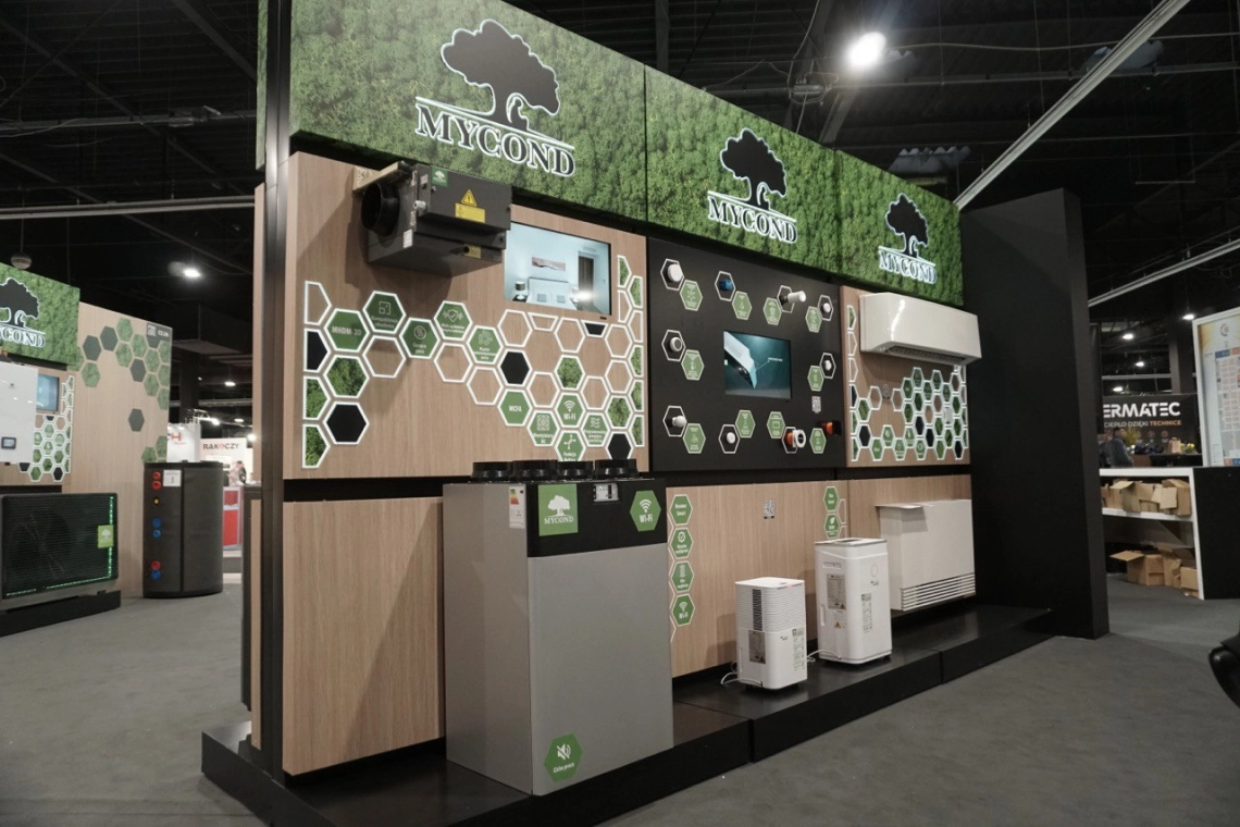 Mycond showcase op de Warsaw HVAC Expo.