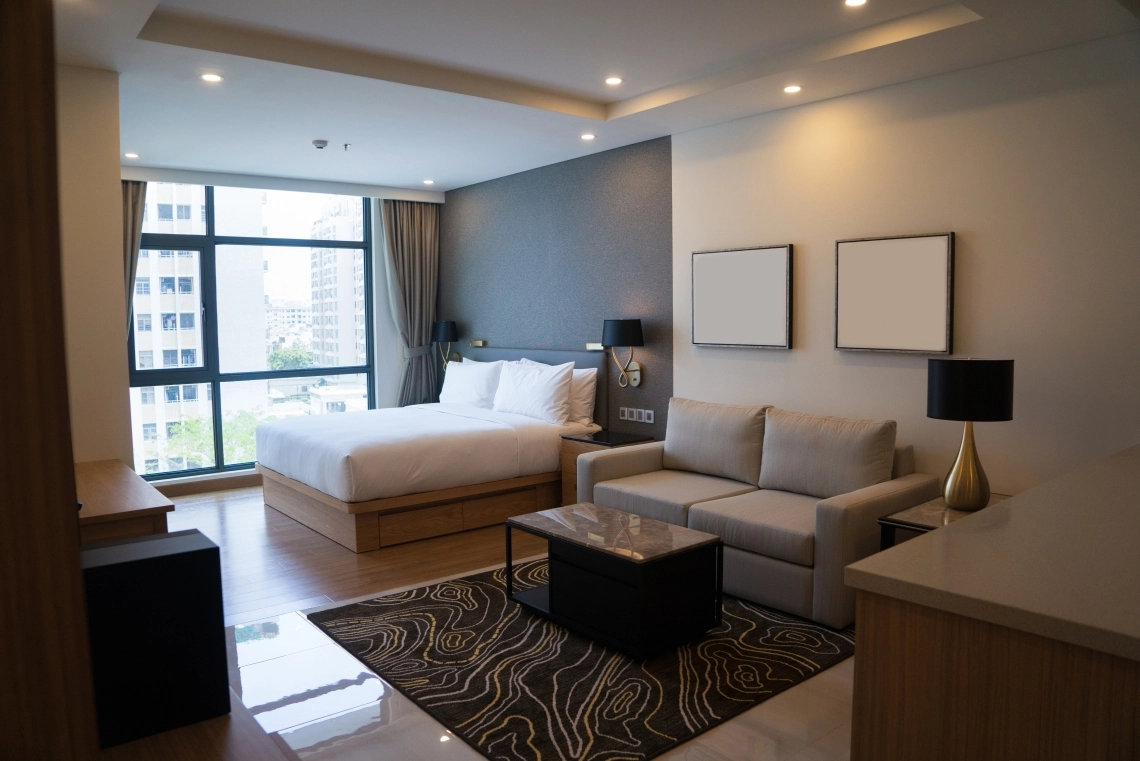 MyCond MCFDS Modern, gezellig studio-appartement met integratie van een ventilatorconvector.