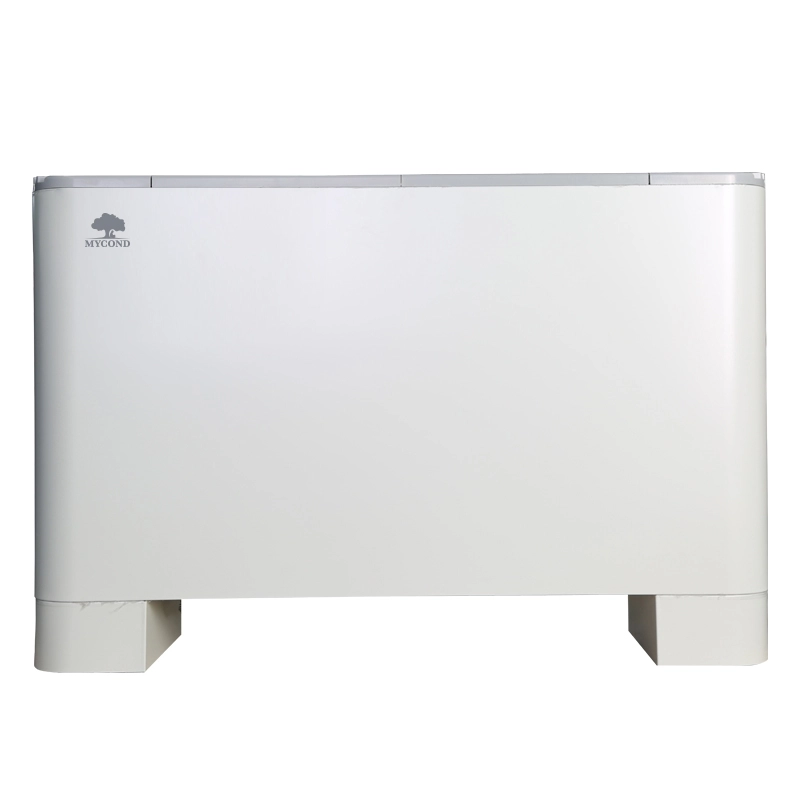 MyCond MCFF Moderne op de vloer gemonteerde ventilatorconvector met slank ontwerp.