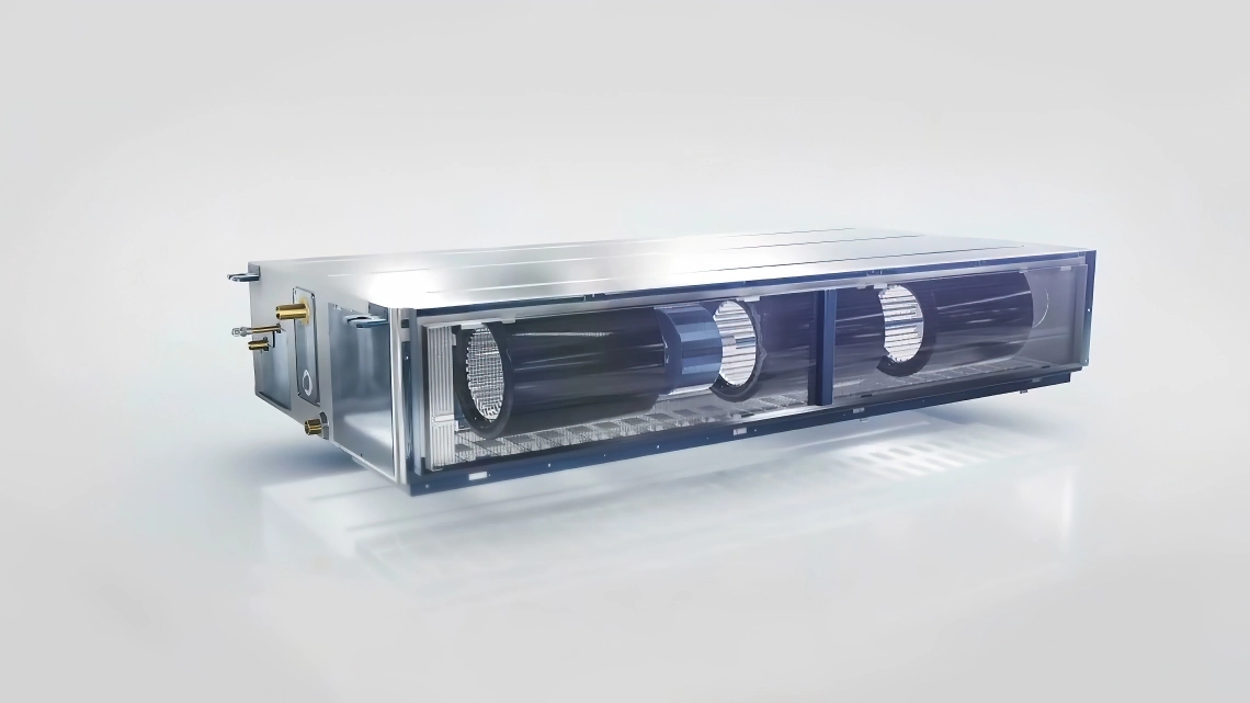 MyCond Medium ESP-kanaal compact ontwerp met dubbele ventilator