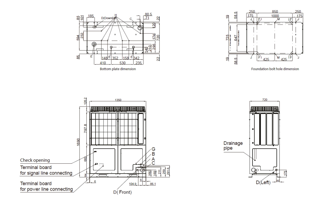 MyCond MRF 6 algemene afmetingen - 1