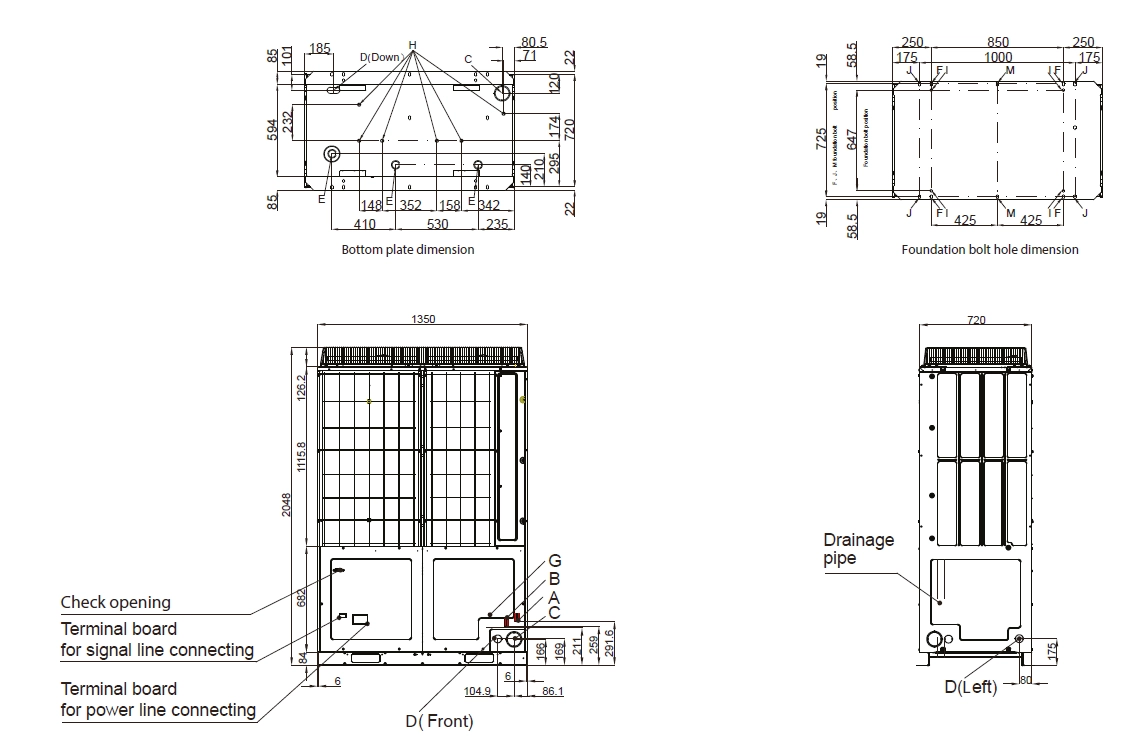 MyCond MRF 6 algemene afmetingen - 3