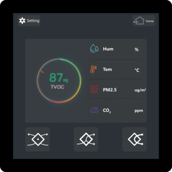 MyCond MSHA(C)-***IX serie intelligent bedieningsscherm