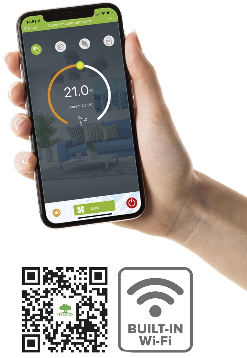 MyCond Zilverglas mobiele applicatie