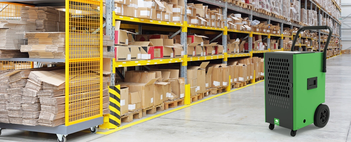 MyCond Worker is een effectieve oplossing om dozen en goederen te beschermen tegen vocht