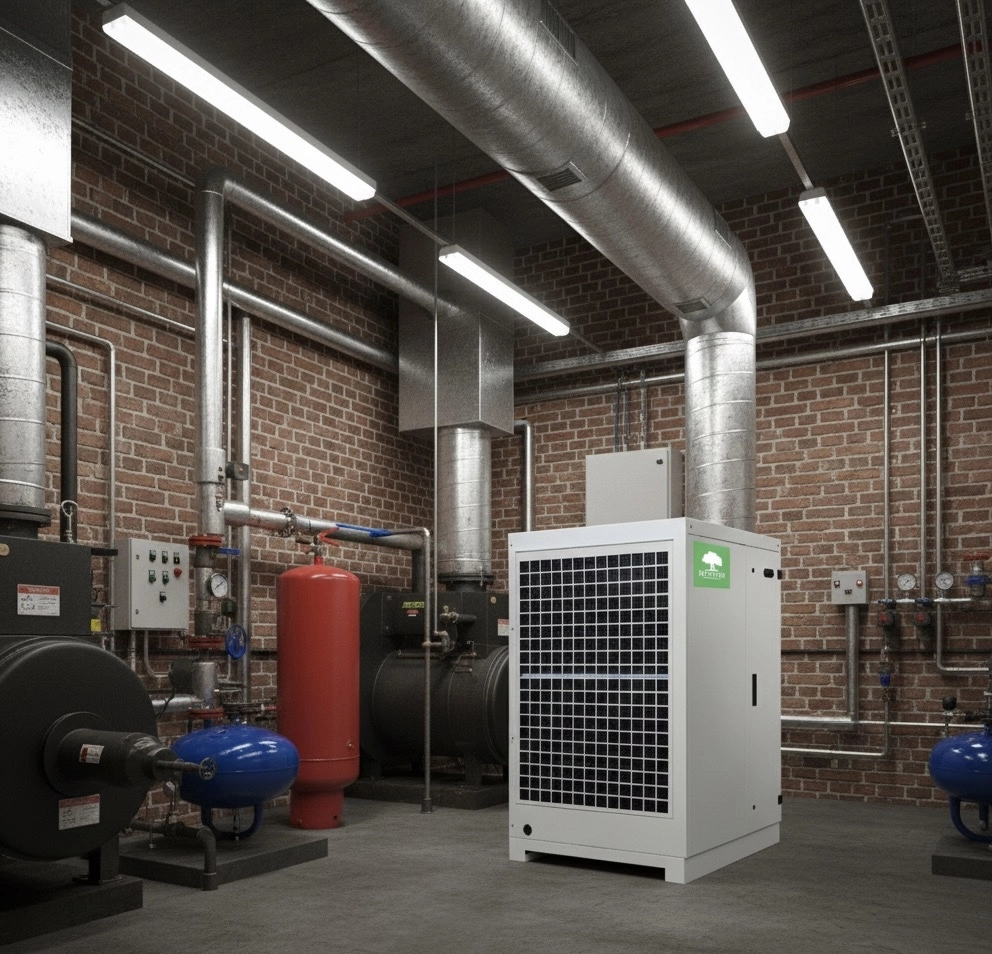 Compressor luchtontvochtiger R410A, stabiele werking Mycond MID MSP