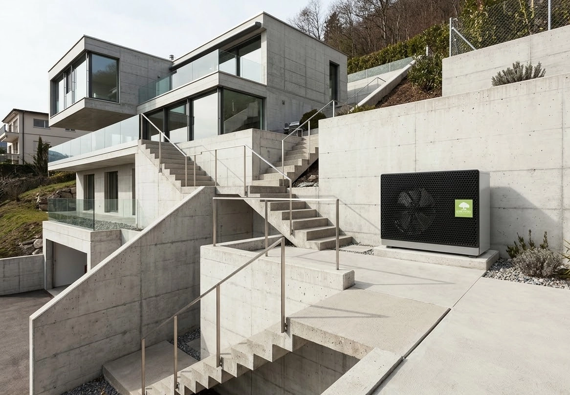 Economisch verwarmingssysteem voor appartement warmtepomp Mycond BeeSmart