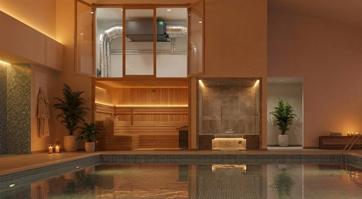 Energiebesparende technologieën in kanaaldrogers voor zwembaden met Mycond MSHAC