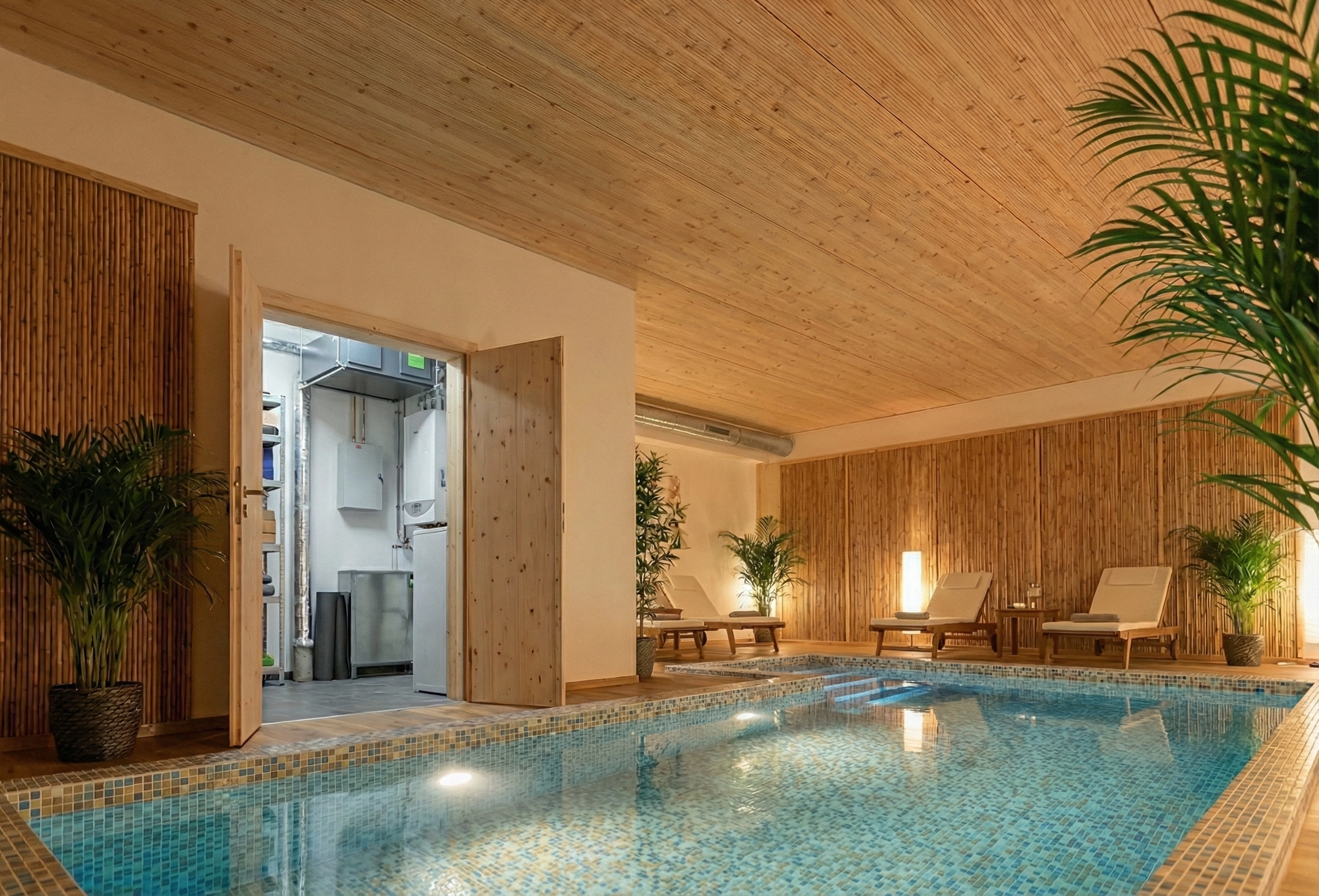 Kanaalluchtontvochtiger voor zwembaden werkzaam in afgesloten ruimtes Mycond MSHAC