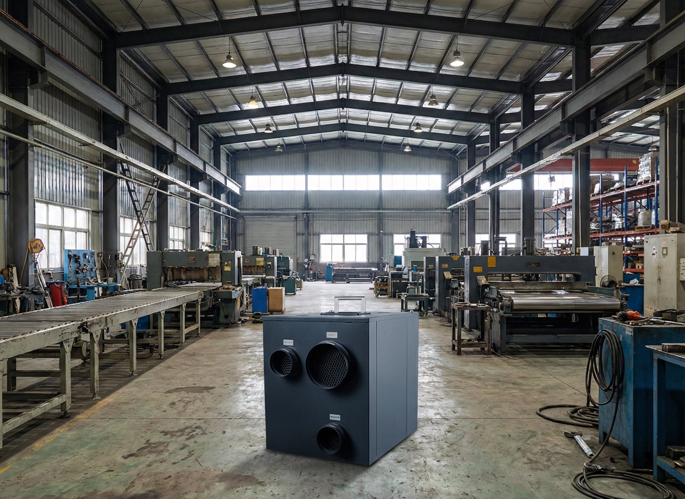 Koelgebaseerde versus Desiccant-keuze van ontvochtigingsmethode DESS-80 voor het project