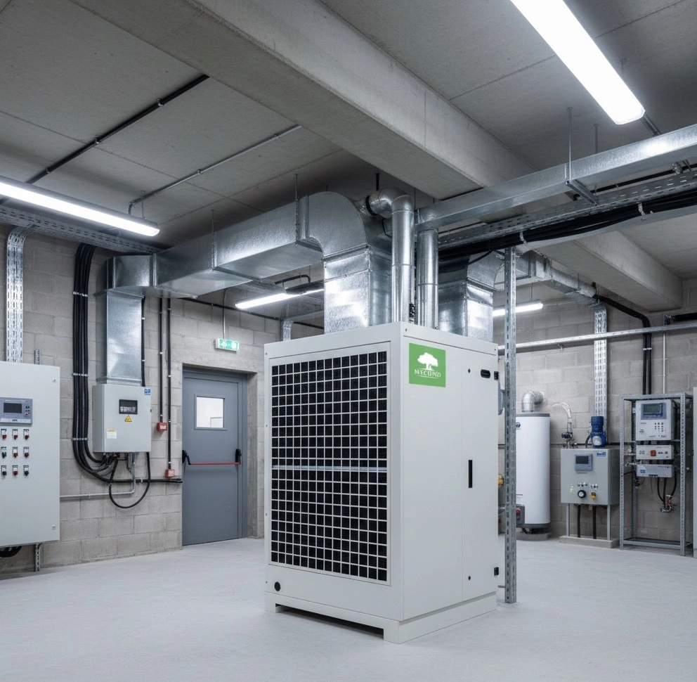 Luchtontvochtiger met manometers voor drukcontrole van het systeem Mycond MID MSP