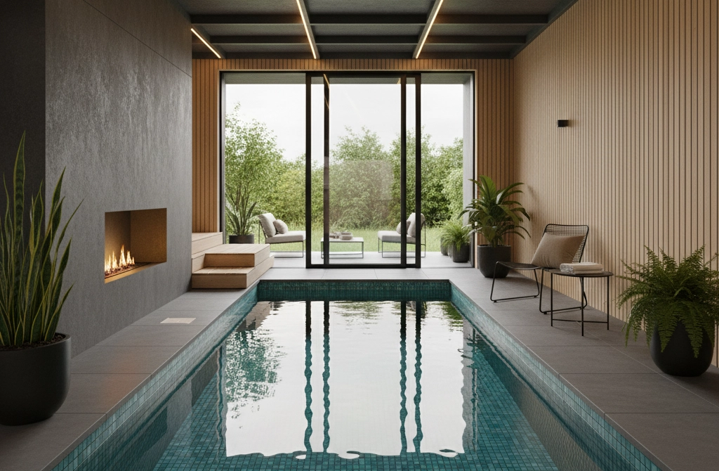 Energie-efficiënte luchtontvochtiger voor privézwembaden, model Mycond MBA-G