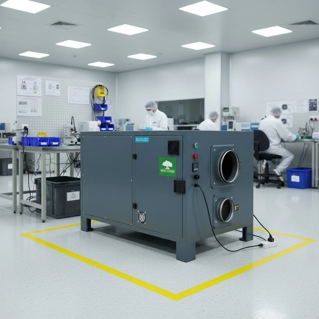 Rotatieluchtontvochtiger voor continue werking Mycond DESS