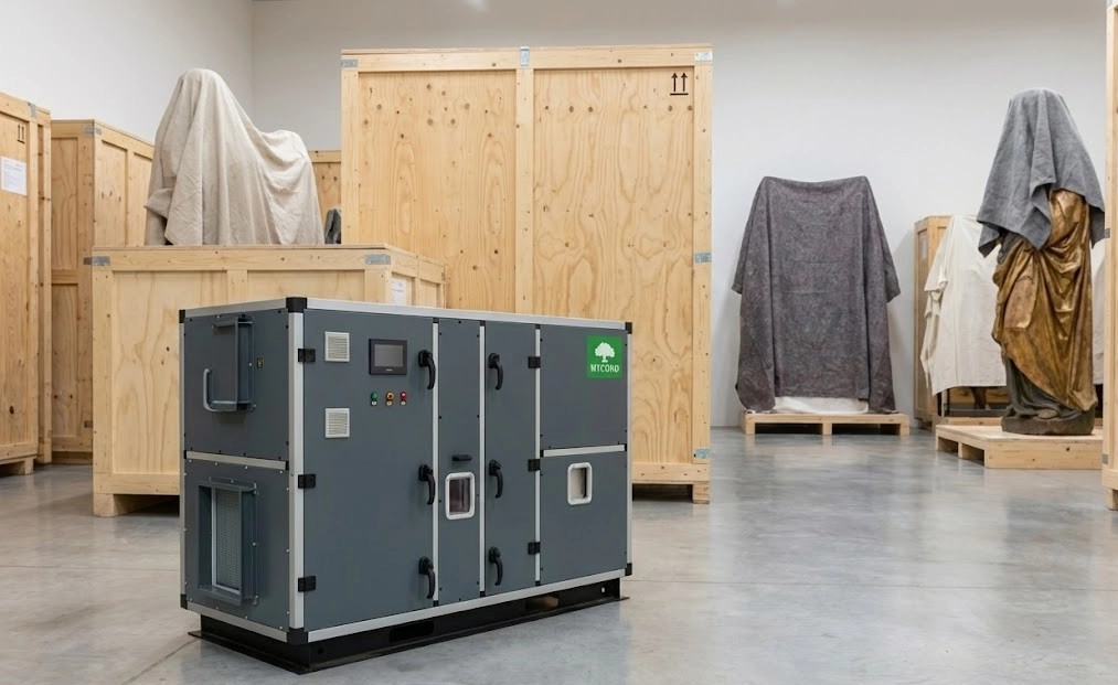 Rotor-ad-absorptieluchtontvochtiger voor gecontroleerde zones Mycond DESS