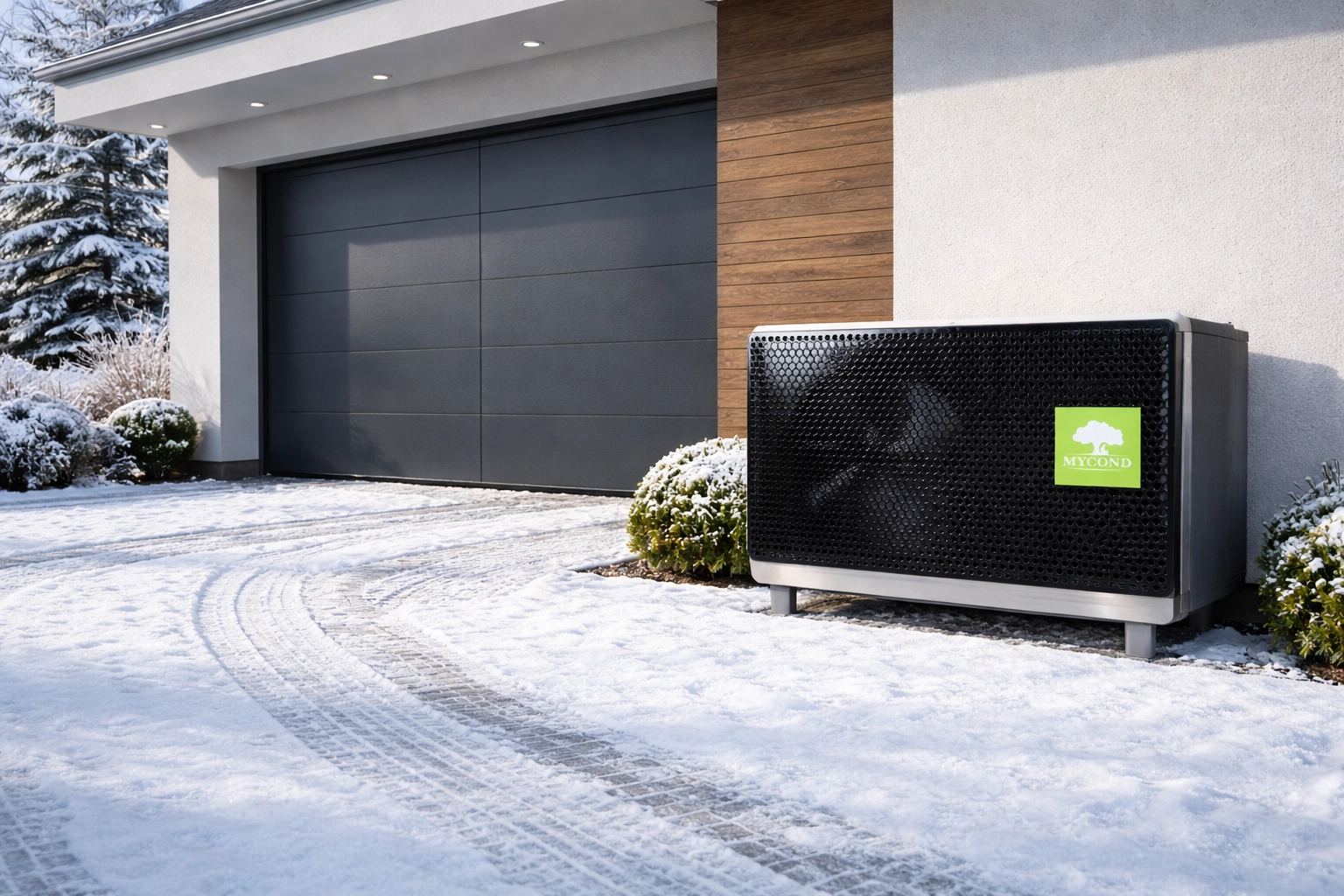 Warmtepomp energiebesparende werking met fancoils Mycond BeeSmart