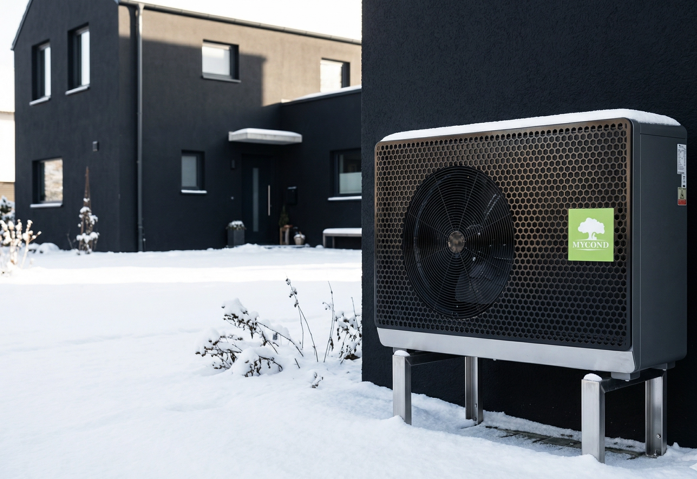 Warmtepomp met gebruiksvriendelijke klimaatregeling Mycond BeeSmart