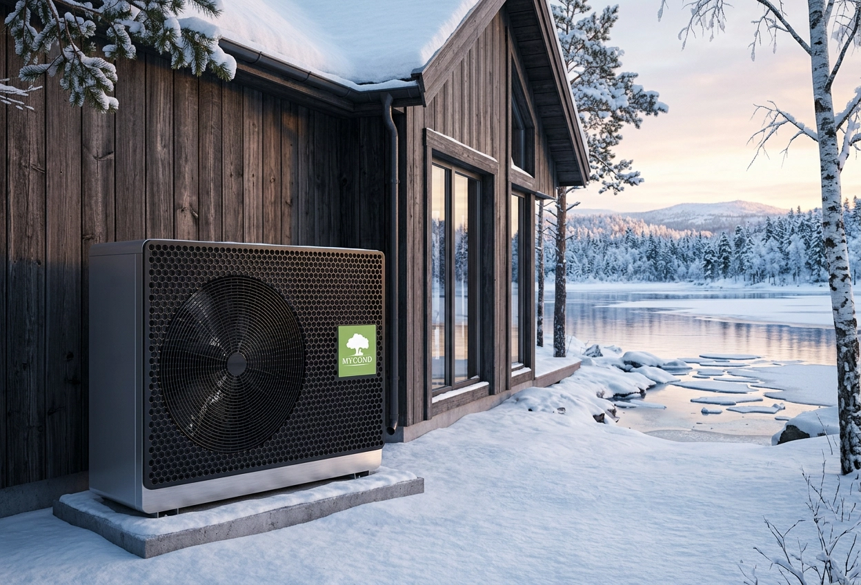 Warmtepomp voor appartement, comfortabel klimaatsysteem Mycond BeeSmart