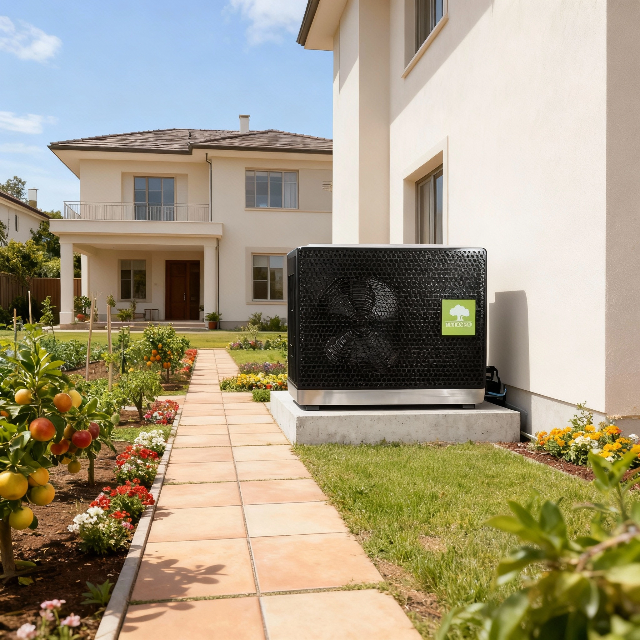 Warmtepomp voor appartement met design woning Mycond BeeSmart