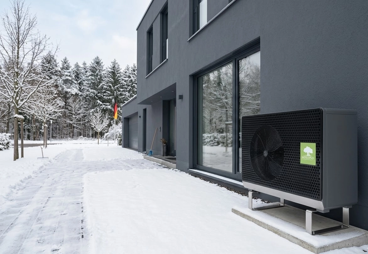 Zonale klimaatregeling warmtepomp met fan coils Mycond BeeSmart