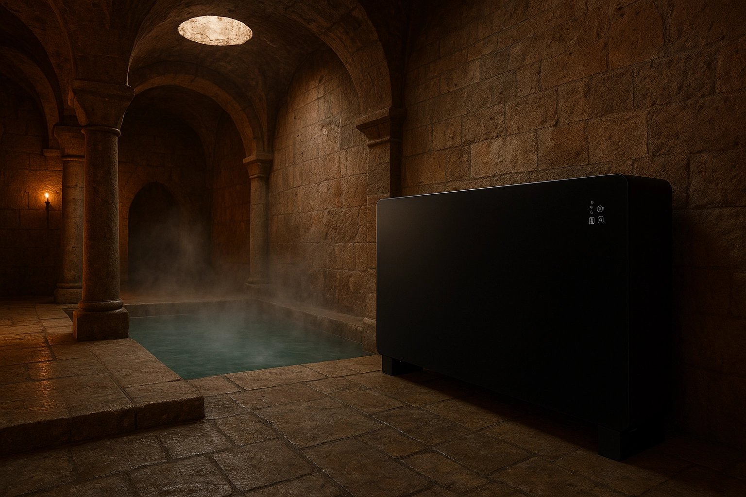 Zwembadontvochtiger met hoge betrouwbaarheid van componenten Mycond MBA G