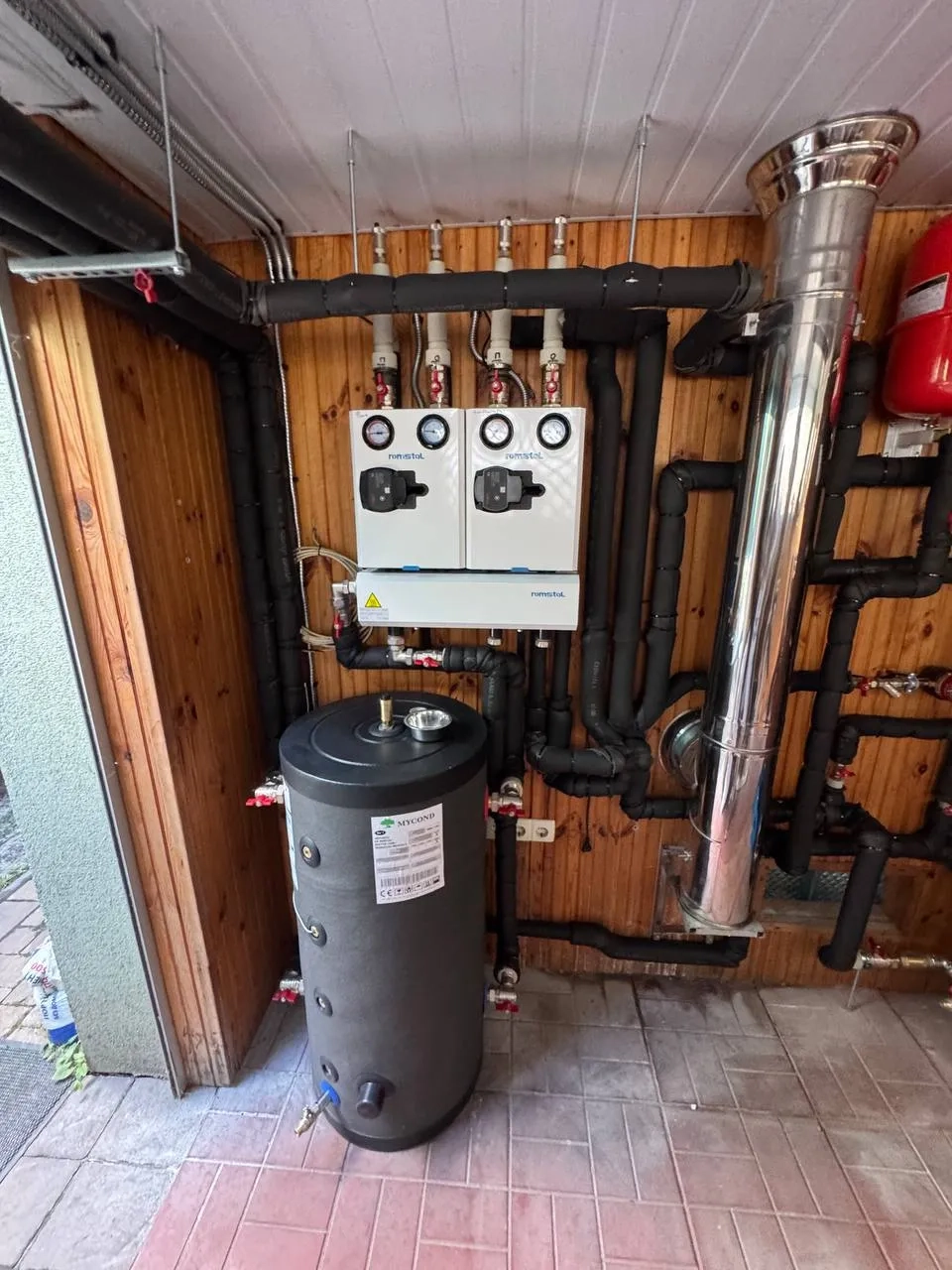 Gezinswoning met Mycond Split warmtepompen BeeSmart serie