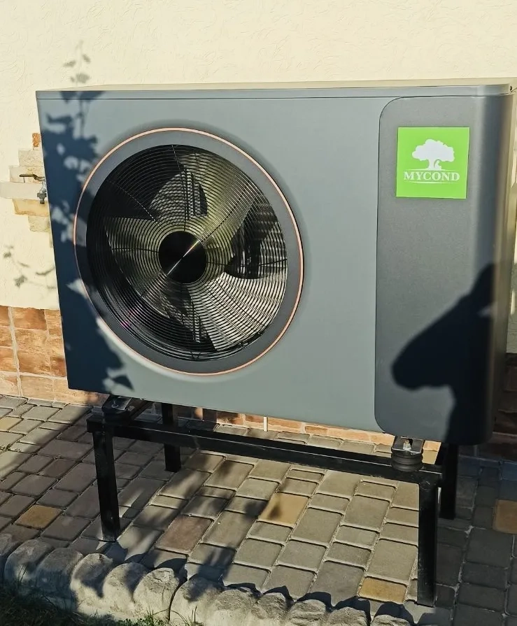 Woonhuis met Mycond warmtepomp MBasic