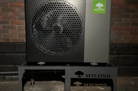 Landelijk huisje met Mycond Split warmtepompen BeeHeat MHS-U12BH