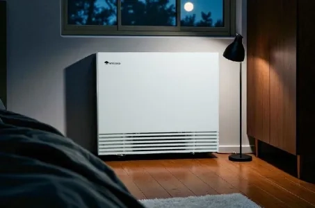 Design vloerstaande fancoils Mycond Silent: comfort en stilte voor uw huis met een warmtepomp