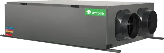 Luchtontvochtiger met invertercompressor en ventilatormotor MSHA(C)-***IX-serie