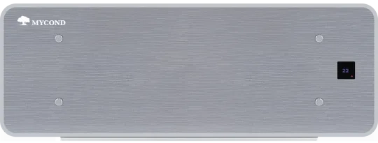 Design ventilatorconvectoren voor wandmontage Serie Silver Glass Wall