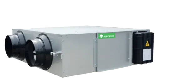 Ventilatie-eenheden met energieterugwinning MV***I-W serie