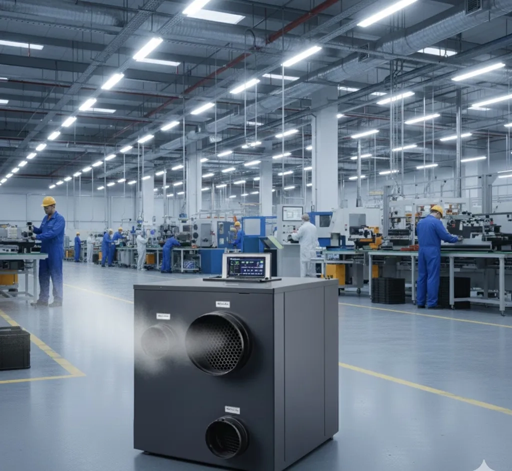 Desiccantkoeling: een innovatieve methode voor vocht- en temperatuurregeling met absorptiekoelmachines