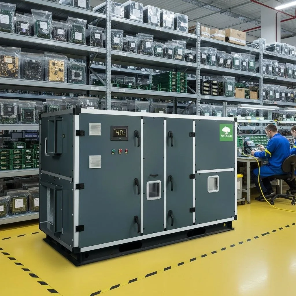 Ontvochtigingssystemen voor magazijnen: hoe u goederen en apparatuur tegen vocht beschermt